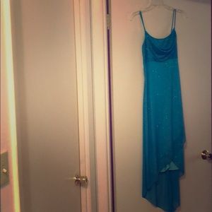 Taboo Teal Glittery dress. Size Medium